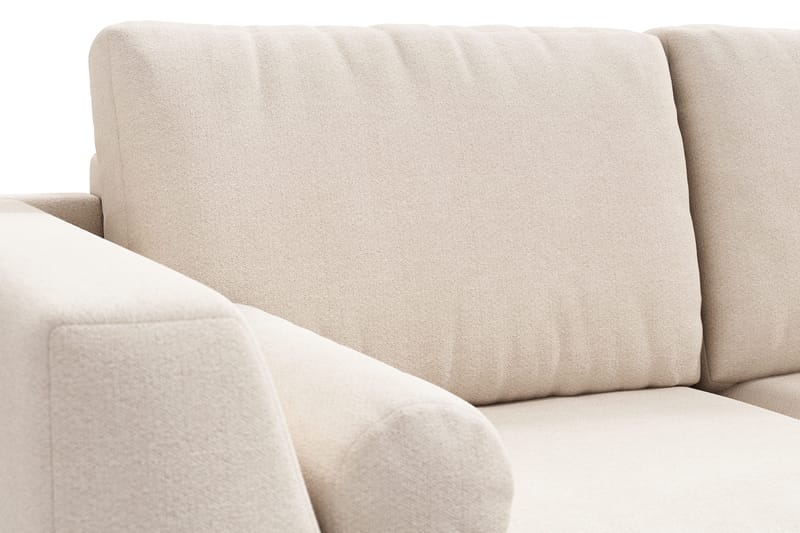 Ocean Lyx 5-sits Vändbar L-formad Hörnsoffa i Tyg - Beige - Möbler - Vardagsrum - Soffor - Hörnsoffor