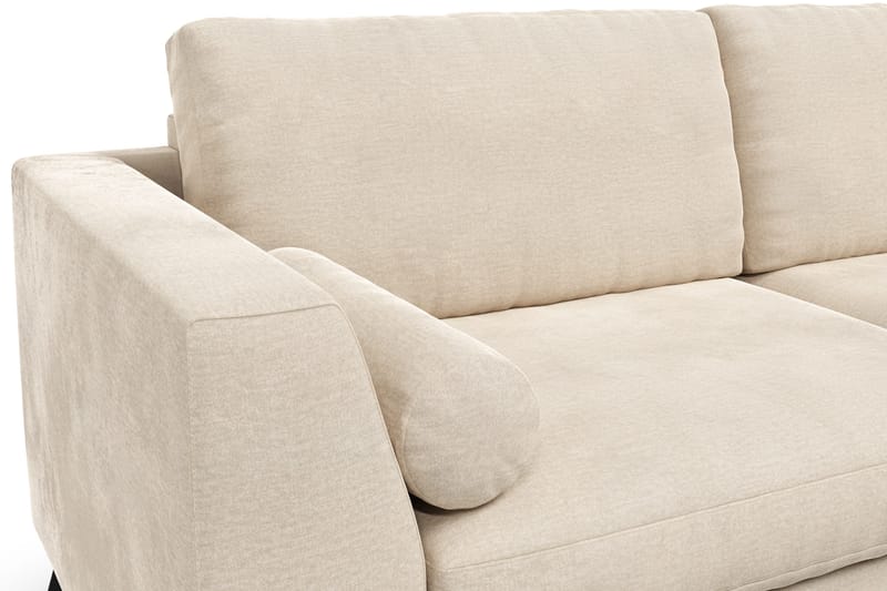 Ocean Lyx Soffa med Nackrullar i Tyg - Beige - Möbler - Vardagsrum - Soffor - 2-sits soffor