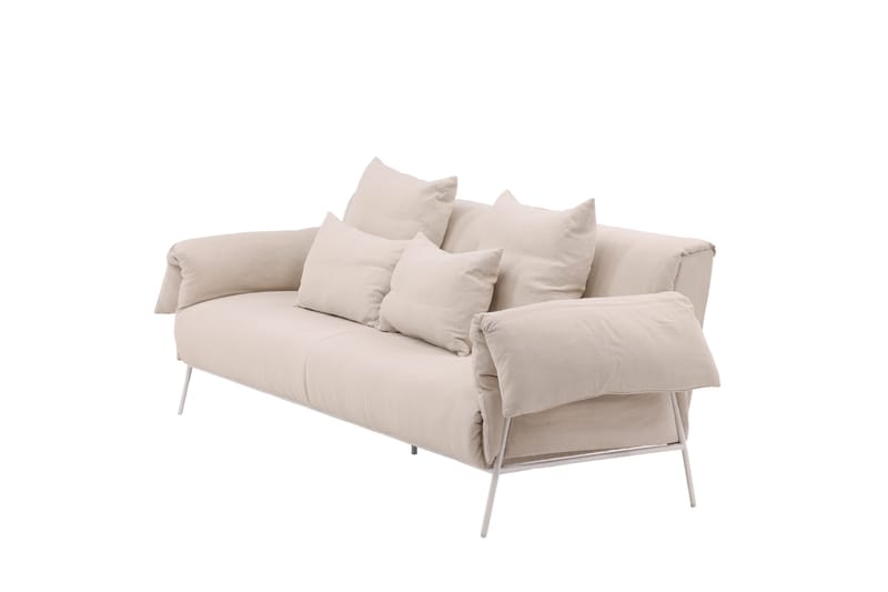Öckerö Soffa 2-sit - Beige/Vit - Möbler - Vardagsrum - Soffor - 2-sits soffor
