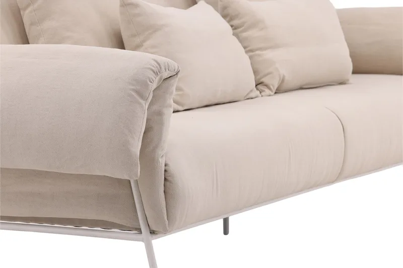 Öckerö Soffa 2-sit - Beige/Vit - Möbler - Vardagsrum - Soffor - 2-sits soffor