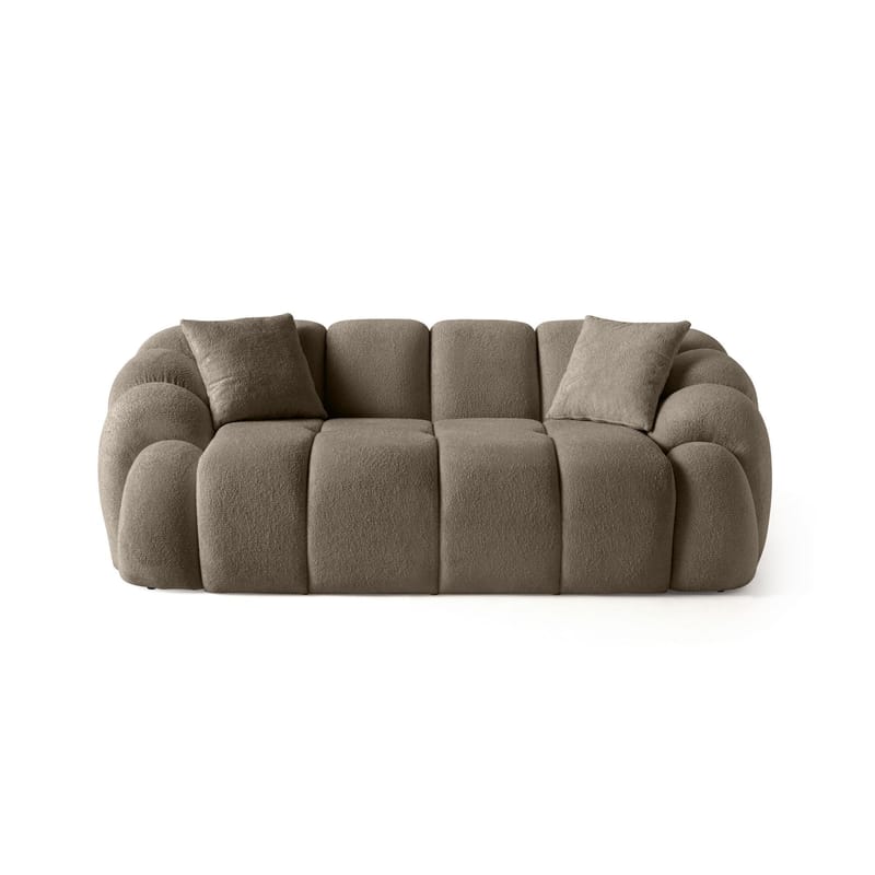 Octavio 2-sitssoffa 199x70x80 cm, Brun