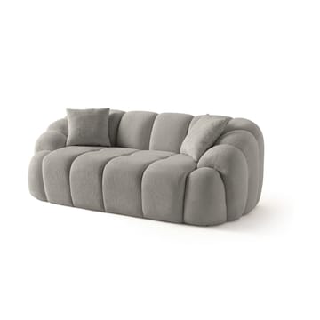 Octavio 2-sitssoffa 199x70x80 cm - Grå - Möbler - Vardagsrum - Soffor - 2-sits soffor