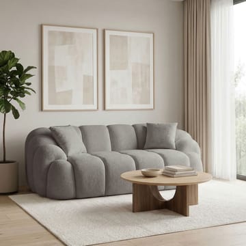 Octavio 2-sitssoffa 199x70x80 cm - Grå - Möbler - Vardagsrum - Soffor - 2-sits soffor