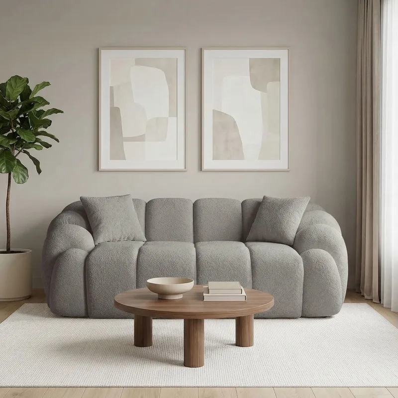 Octavio 2-sitssoffa 199x70x80 cm - Grå - Möbler - Vardagsrum - Soffor - 2-sits soffor
