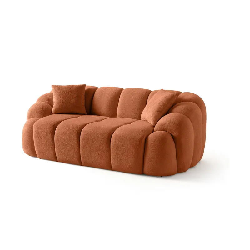 Octavio 2-sitssoffa 199x70x80 cm - kakel röd - Möbler - Vardagsrum - Soffor - 2-sits soffor