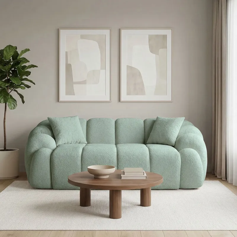 Octavio 2-sitssoffa 199x70x80 cm - turkos - Möbler - Vardagsrum - Soffor - 2-sits soffor
