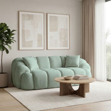 Octavio 2-sitssoffa 199x70x80 cm - turkos - Möbler - Vardagsrum - Soffor - 2-sits soffor