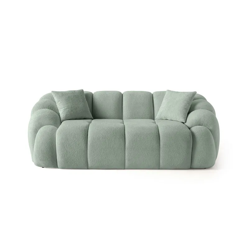 Octavio 2-sitssoffa 199x70x80 cm, turkos