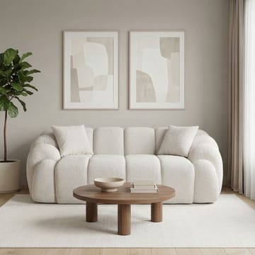 Octavio 2-sitssoffa 199x70x80 cm - Vit - Möbler - Vardagsrum - Soffor - 2-sits soffor