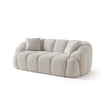 Octavio 2-sitssoffa 199x70x80 cm - Vit - Möbler - Vardagsrum - Soffor - 2-sits soffor