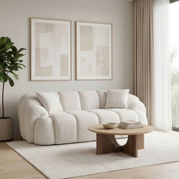 Octavio 2-sitssoffa 199x70x80 cm - Vit - Möbler - Vardagsrum - Soffor - 2-sits soffor