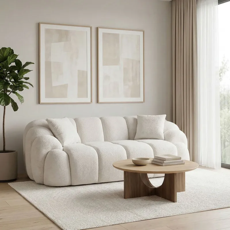 Octavio 2-sitssoffa 199x70x80 cm - Vit - Möbler - Vardagsrum - Soffor - 2-sits soffor