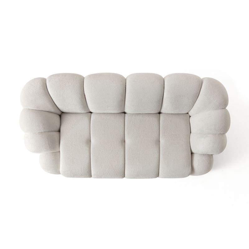 Octavio 2-sitssoffa 199x70x80 cm - Vit - Möbler - Vardagsrum - Soffor - 2-sits soffor