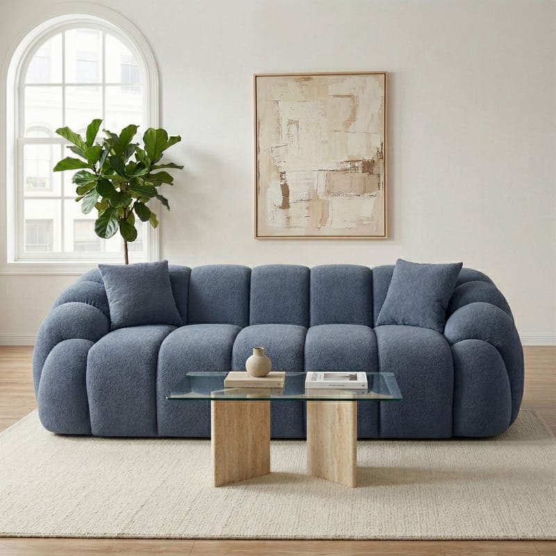 Octavio 3-sits Soffa Bubblig - Möbler - Vardagsrum - Soffor - 3-sits soffor