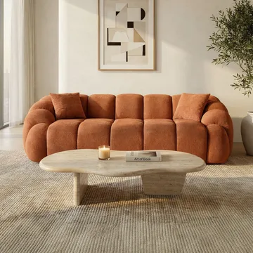 Octavio 3-sits Soffa Bubblig - Möbler - Vardagsrum - Soffor - 3-sits soffor