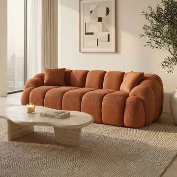 Octavio 3-sits Soffa Bubblig - Möbler - Vardagsrum - Soffor - 3-sits soffor