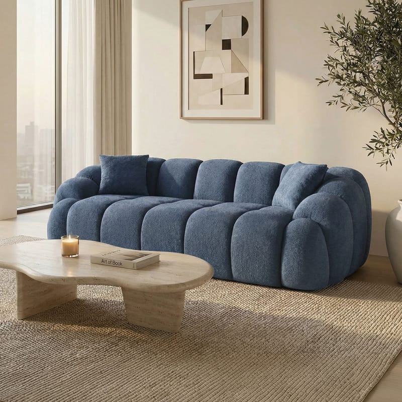 Octavio 3-sits Soffa Bubblig - Möbler - Vardagsrum - Soffor - 3-sits soffor