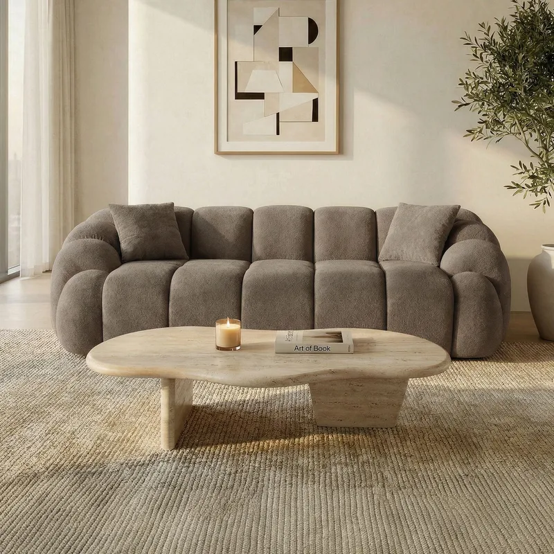 Octavio 3-sits Soffa Bubblig - Möbler - Vardagsrum - Soffor - 3-sits soffor