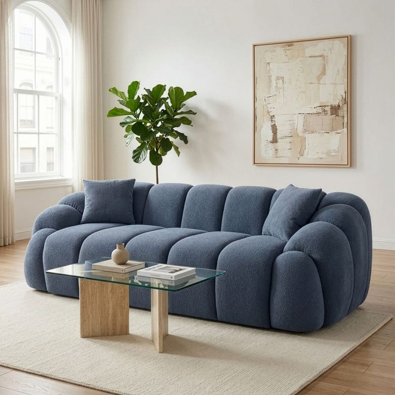 Octavio 3-sits Soffa Bubblig - Möbler - Vardagsrum - Soffor - 3-sits soffor