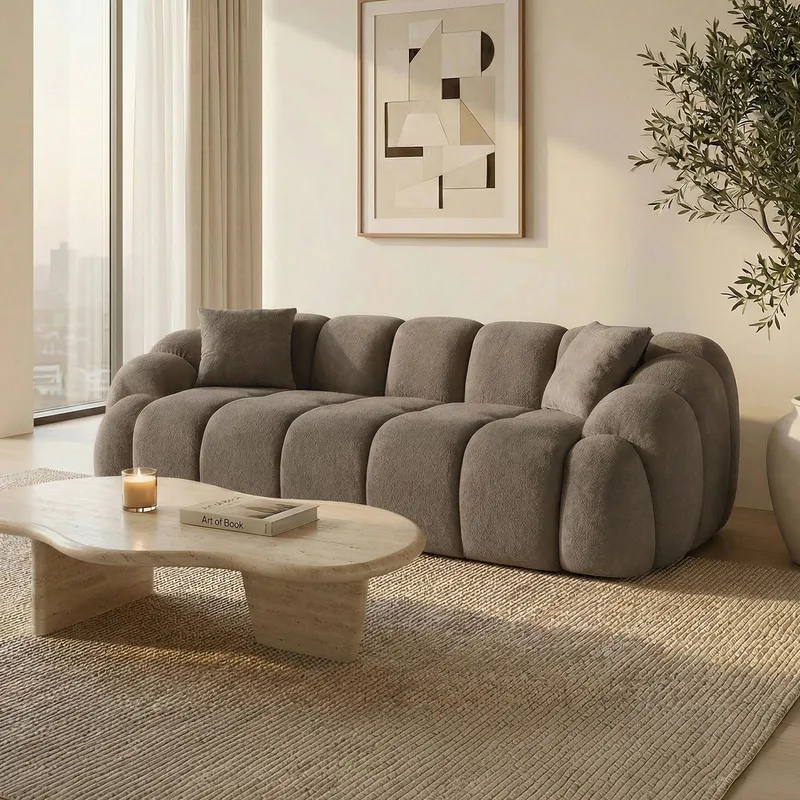 Octavio 3-sits Soffa Bubblig - Möbler - Vardagsrum - Soffor - 3-sits soffor