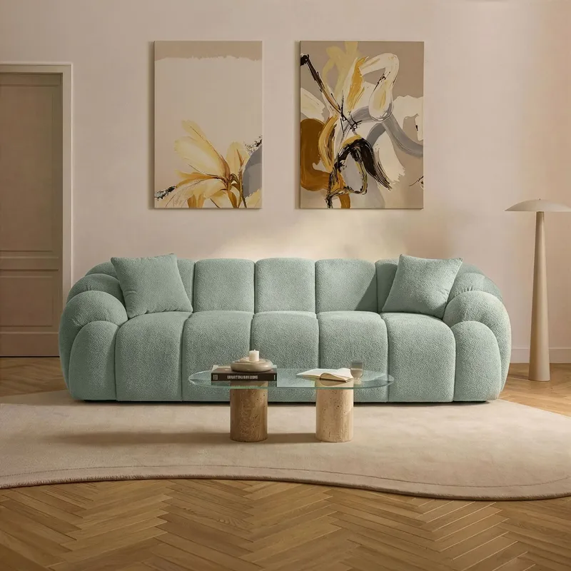 Octavio 3-sits Soffa Bubblig - Möbler - Vardagsrum - Soffor - 3-sits soffor