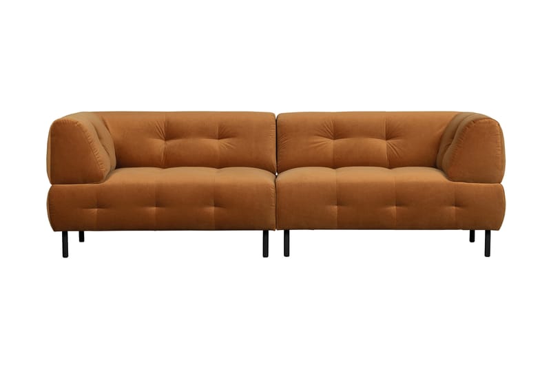 OKSHATINE 4-Sits Soffa Brun - 4-sits soffor