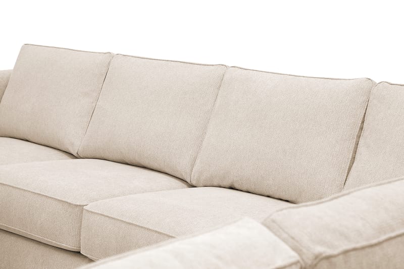 Optus 5-sits Hörnsoffa med divan vändbar - Beige - Möbler - Vardagsrum - Soffor - Hörnsoffor