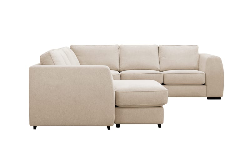 Optus 5-sits Hörnsoffa med divan vändbar - Beige - Möbler - Vardagsrum - Soffor - Hörnsoffor