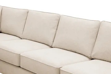 Optus 6-sits U-soffa med Divan och schäslong höger - Beige - Möbler - Vardagsrum - Soffor - U-soffor