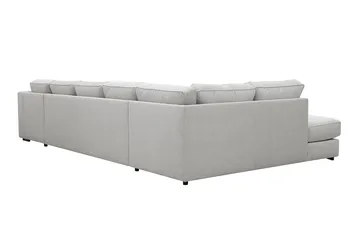 Optus 6-sits U-soffa med Divan och schäslong höger - Ljusgrå - Möbler - Vardagsrum - Soffor - U-soffor