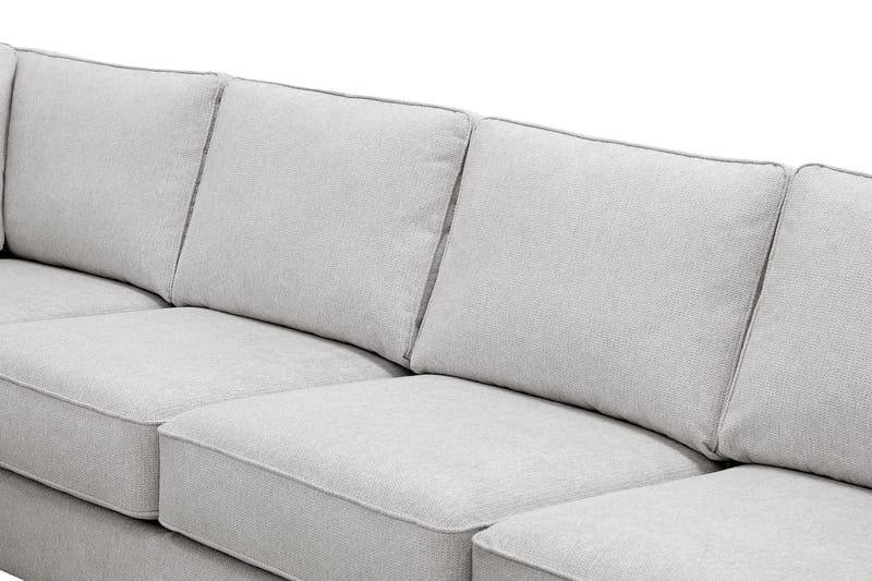 Optus 6-sits U-soffa med Divan och schäslong höger - Ljusgrå - Möbler - Vardagsrum - Soffor - U-soffor