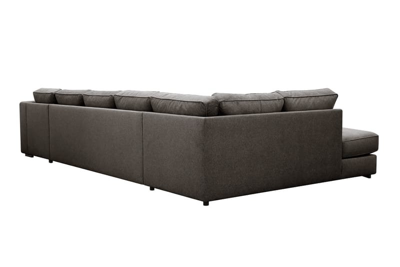 Optus 6-sits U-soffa med Divan och schäslong höger - Mörkgrå - Möbler - Vardagsrum - Soffor - U-soffor