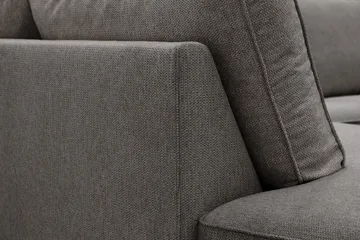 Optus 6-sits U-soffa med Divan och schäslong höger - Mörkgrå - Möbler - Vardagsrum - Soffor - U-soffor