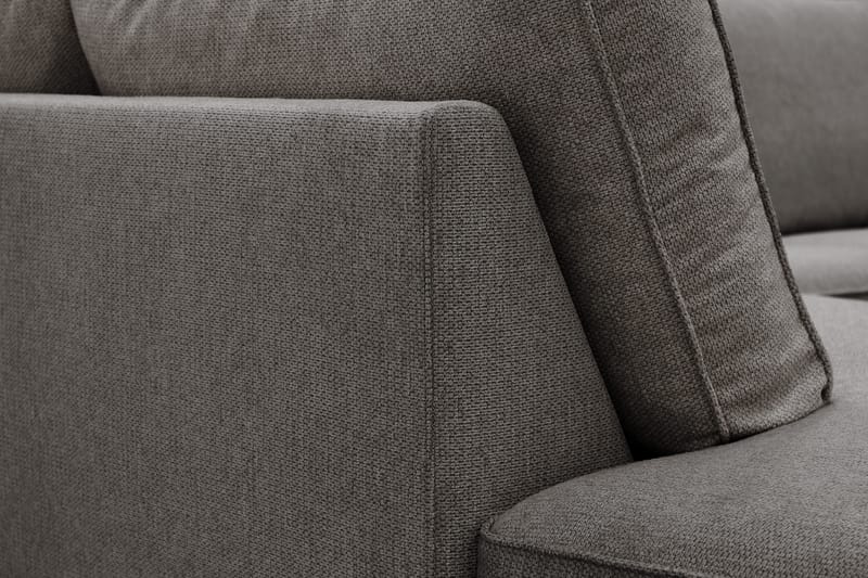 Optus 6-sits U-soffa med Divan och schäslong höger - Mörkgrå - Möbler - Vardagsrum - Soffor - U-soffor