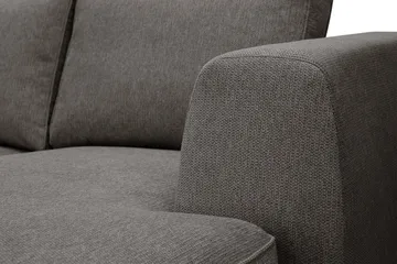 Optus 6-sits U-soffa med Divan och schäslong höger - Mörkgrå - Möbler - Vardagsrum - Soffor - U-soffor