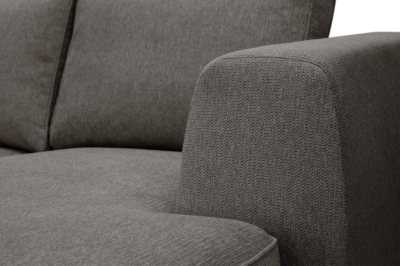 Optus 6-sits U-soffa med Divan och schäslong höger - Mörkgrå - Möbler - Vardagsrum - Soffor - U-soffor