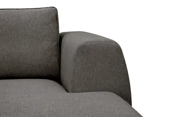 Optus 6-sits U-soffa med Divan och schäslong höger - Mörkgrå - Möbler - Vardagsrum - Soffor - U-soffor