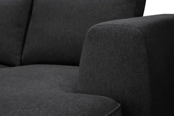 Optus 6-sits U-soffa med Divan och schäslong höger - Svart - Möbler - Vardagsrum - Soffor - U-soffor