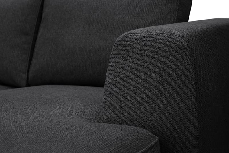 Optus 6-sits U-soffa med Divan och schäslong höger - Svart - Möbler - Vardagsrum - Soffor - U-soffor
