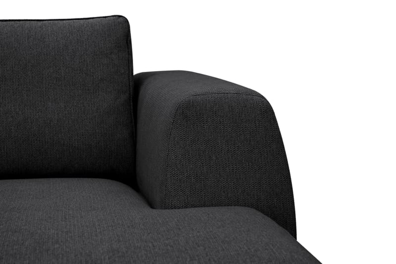 Optus 6-sits U-soffa med Divan och schäslong höger - Svart - Möbler - Vardagsrum - Soffor - U-soffor