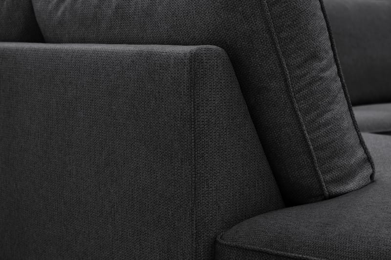 Optus 6-sits U-soffa med Divan och schäslong höger - Svart - Möbler - Vardagsrum - Soffor - U-soffor