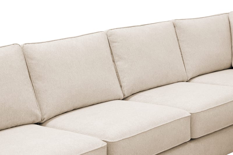 Optus 6-sits U-soffa med Divan och schäslong vänster - Beige - Möbler - Vardagsrum - Soffor - U-soffor
