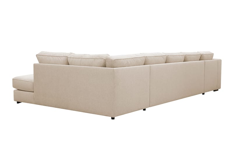 Optus 6-sits U-soffa med Divan och schäslong vänster - Beige - Möbler - Vardagsrum - Soffor - U-soffor