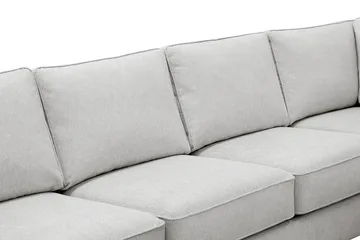 Optus 6-sits U-soffa med Divan och schäslong vänster - Ljusgrå - Möbler - Vardagsrum - Soffor - U-soffor