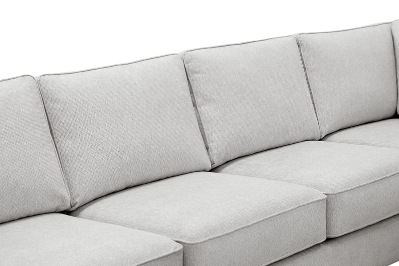 Optus 6-sits U-soffa med Divan och schäslong vänster - Ljusgrå - Möbler - Vardagsrum - Soffor - U-soffor
