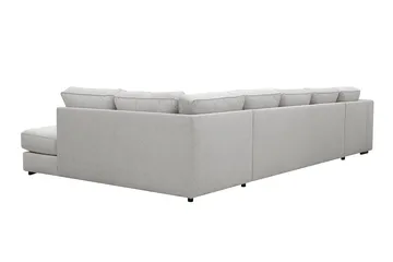 Optus 6-sits U-soffa med Divan och schäslong vänster - Ljusgrå - Möbler - Vardagsrum - Soffor - U-soffor
