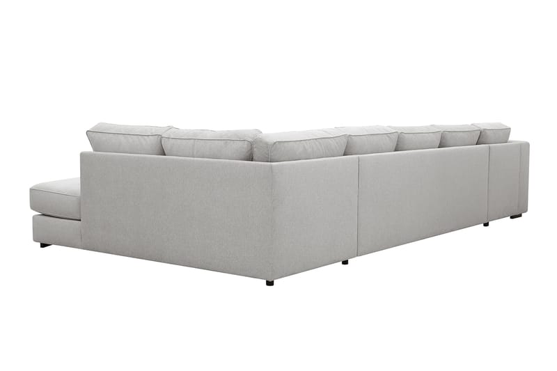 Optus 6-sits U-soffa med Divan och schäslong vänster - Ljusgrå - Möbler - Vardagsrum - Soffor - U-soffor