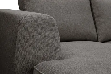 Optus 6-sits U-soffa med Divan och schäslong vänster - Mörkgrå - Möbler - Vardagsrum - Soffor - U-soffor