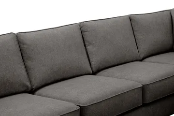 Optus 6-sits U-soffa med Divan och schäslong vänster - Mörkgrå - Möbler - Vardagsrum - Soffor - U-soffor