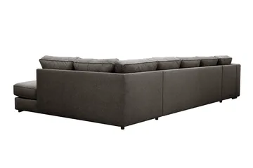 Optus 6-sits U-soffa med Divan och schäslong vänster - Mörkgrå - Möbler - Vardagsrum - Soffor - U-soffor